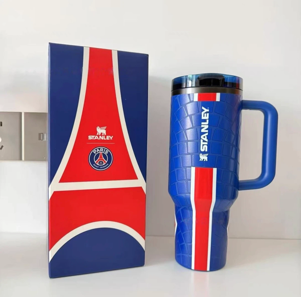 Soccer Club Themed 40oz Insulated Tumbler with Lid & Straw