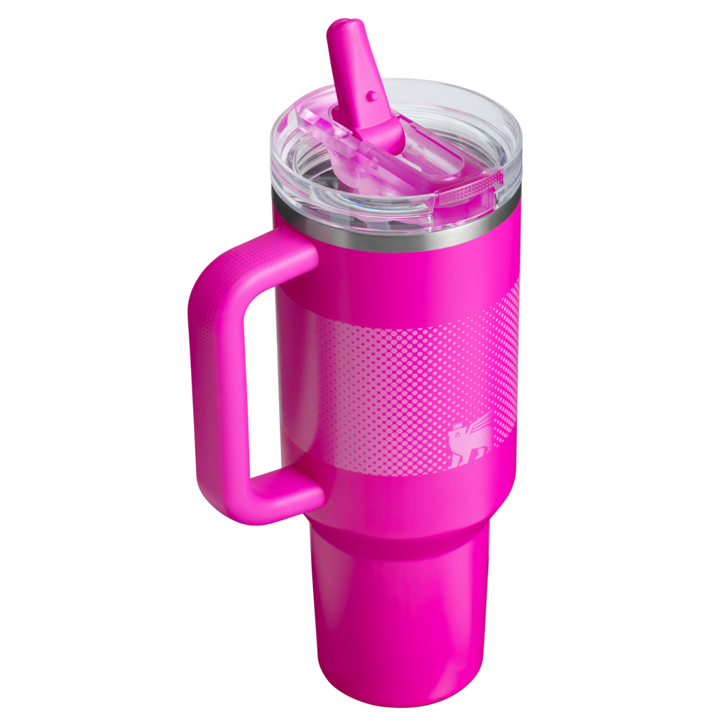 Stanley Quencher ProTour Flip Straw Tumbler 1.18L, Violet Blossom Fade